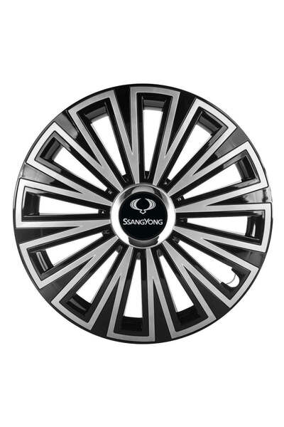 Autohelix MSA Set de 4 capace pentru roți, compatibile cu jante R14, pentru S...