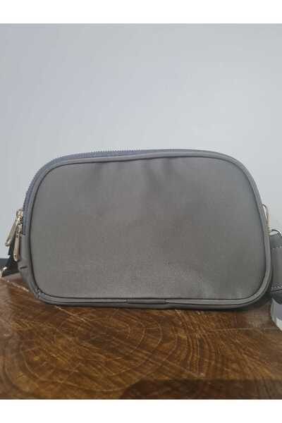 Glowfit Shine Your Shape Women's Gray - 3 Compartment Waterproof Fabric Mother Bag