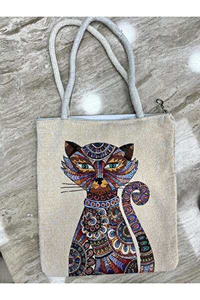 Berel Moda نسيج منسوج حقيبة كتف نسائية ملونة منقوشة عرقيًا