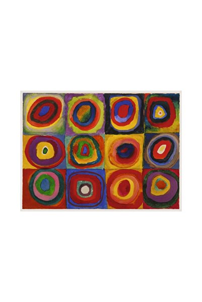 RAVENSBURGER Puzzle - Vassily Kandinsky: Squares With Concentric Rings, 1500 ...