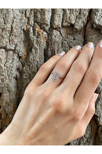 MAHMUT ÇİÇEK KUYUMCULUK Pırlanta baget yüzük