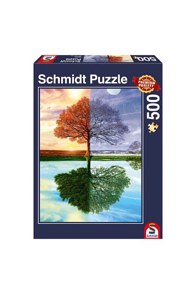 Schmidt Puzzle - Tree of Seasons, 500 pieces