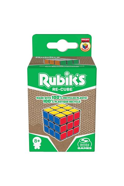RUBIK ΚΥΒΟΣ 3X3 ΚΑΤΑΣΚΕΥΑΣΜΕΝΟΣ ΑΠΟ ΑΝΑΚΥΚΛΩΜΕΝΟ ΠΛΑΣΤΙΚΟ