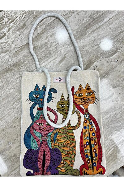 Berel Moda Geantă de umăr pentru femei, țesută cu tapiserie, cu modele etnice...