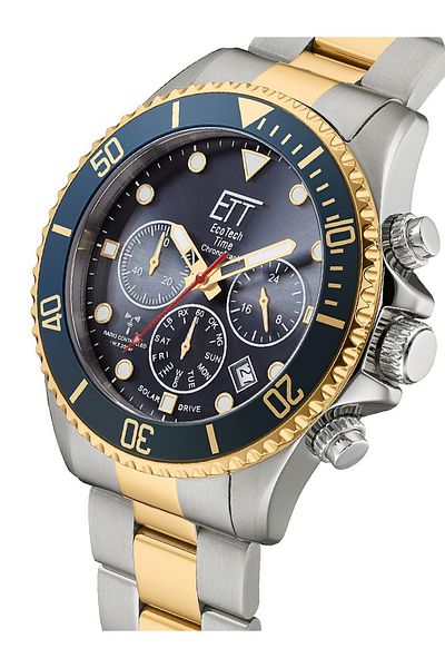 ETT Eco Tech Time Mens Watch Ett EGS-11609-35M, Quartz, 44mm, 20ATM