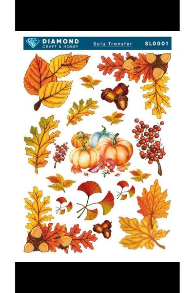 DIAMOND Bahar Temalı Sulu Transfer 25-35cm SL0001