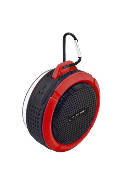 ESPERANZA Boxa Portabila EP125KR Country, Bluetooth, 3W Negru/Rosu