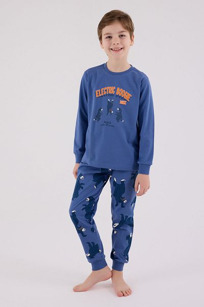 Rolypoly Boy's Blue Pajama Set