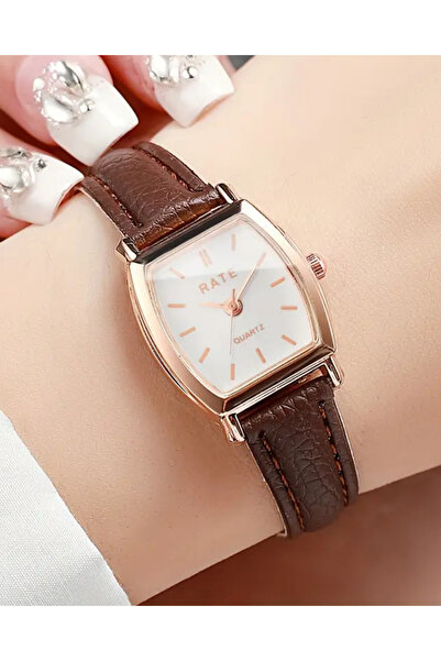 NovaTick Vintage Retro Minimal Leather Band Women's Watch