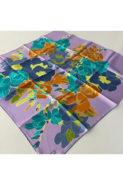 Belli Saf Twill İpek Eşarp Yeni Sezon Sura İpek PKX0907