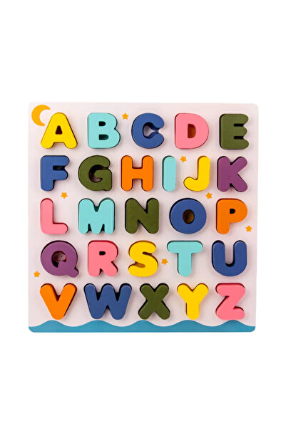 OEM Εκπαιδευτικό ξύλινο παζλ για παιδιά, εκμάθηση της αλφαβήτου, εκπαιδευτικό...