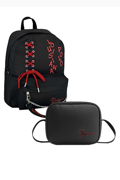 louisiana polo School Set – Backpack + Thermal Nutrition Red 1141