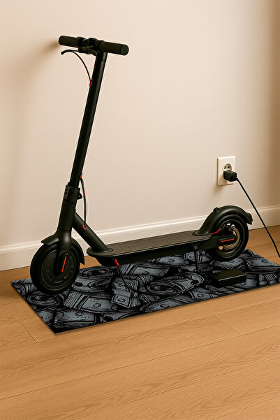 Vevora Designs Elektrikli Scooter Aksesuarı Scooter Altı Matı Zemin Koruma Pa...