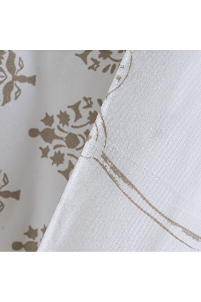 Cottage comfy floral 6pc comforter super king beige 250*260cm