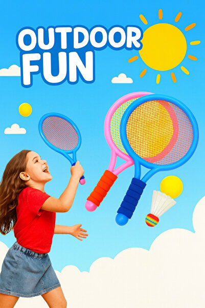 CAN SPORTS Can Sport Badminton Roketi Çocuk Seti