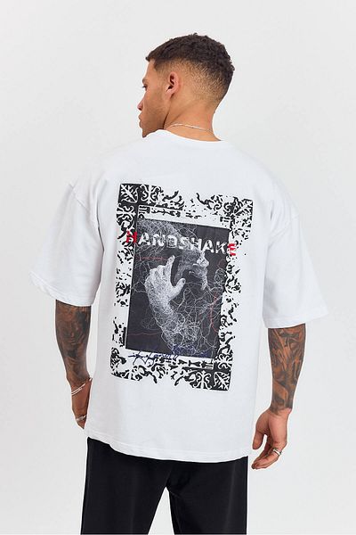Weyeze Tricou cu model confortabil cu imprimeu pe spate 36090WYZ
