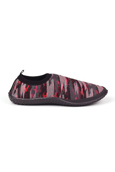 KAJILA Men's Red Non-Slip Sole Ergonomically Designed Durable Beach, Pool, Sea Shoes