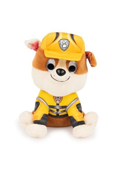 PAW PATROL Jucarie de plus Paw Patrol - Rubble, 15 cm