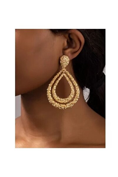 Inovius Cercei aurii în formă de picătură