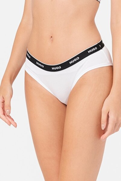 HUGO , Set of briefs with logo waistband - 3 pairs, Red, White, Black, M