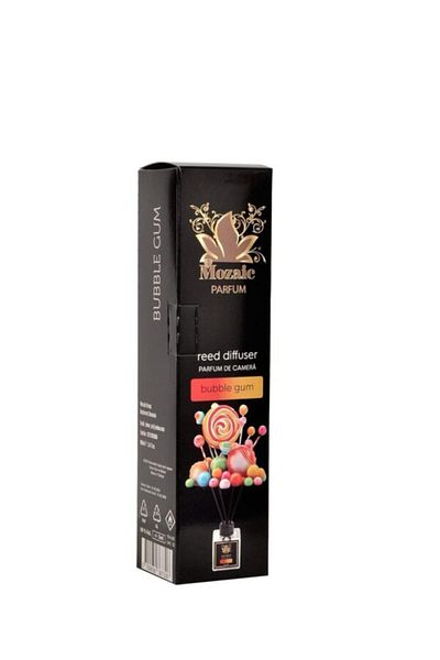 MOZAİC Odorizant camera cu betisoare cu aroma de Bubble Gum 120 ml,