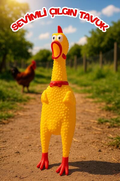 jetlegelsin Sesli Sevimli Çılgın Tavuk