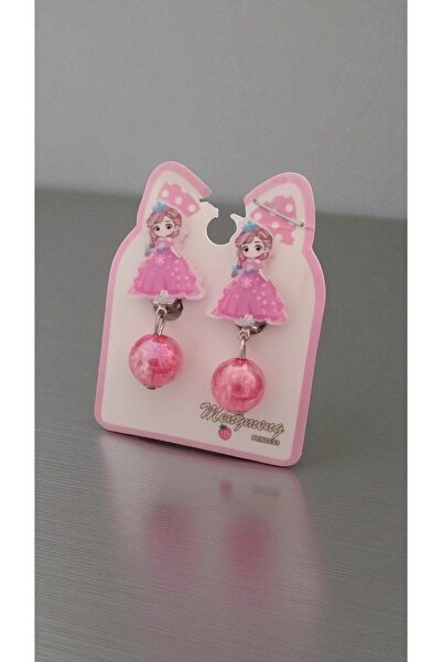 FAMEMUS ACCESSORY مجسم أميرة ديزني اللطيف مع مشبك خرز متدلي لامع داخلي، موديل...