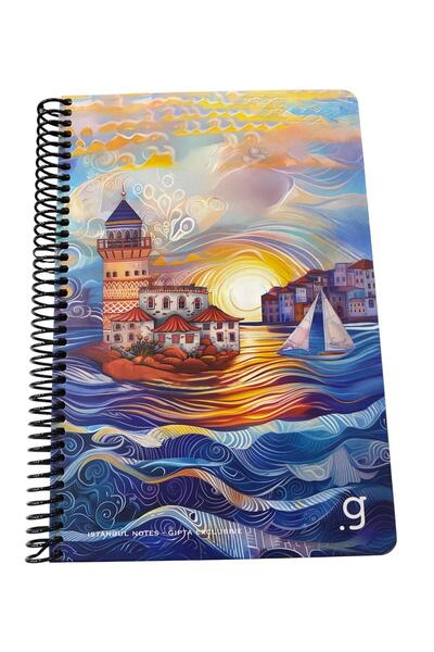 tüftürük Gıpta Berry Notes 17x24 Caiet cu copertă rigidă cu model în carouri