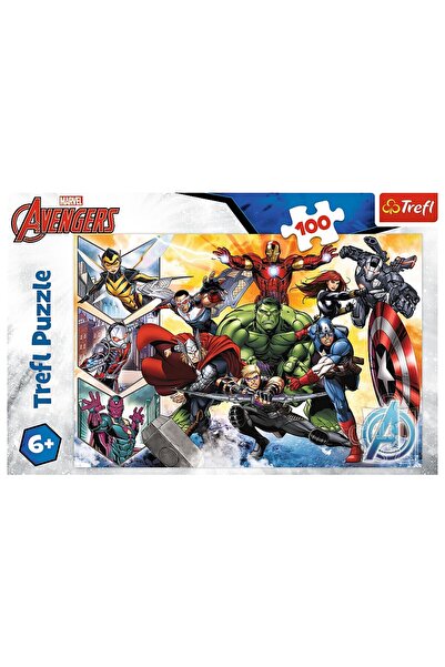 Trefl Παζλ 100 Marvel Avengers Η Δύναμη των Avengers