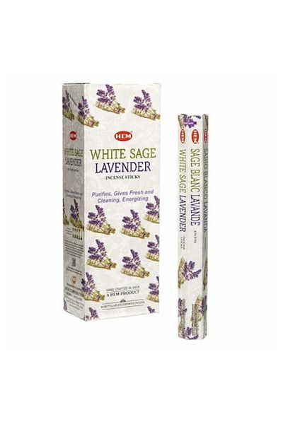Hem Set Betisoare Parfumate White Sage Lavender 120 Buc