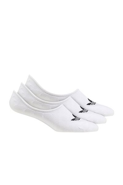 adidas Set 3 Pairs of No Show Socks FM0676, Men, White, Size 37-39