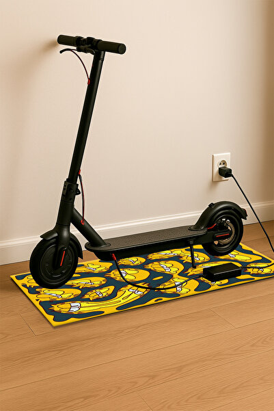 Vevora Designs Elektrikli Scooter Aksesuarı Scooter Altı Matı Zemin Koruma Pa...