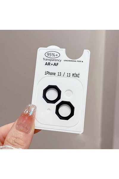 EDELFU Camera Protector 8Gen Design Sapphire Lens with Mounting Apparatus with Corners for iPhone 13 and 13 Mini
