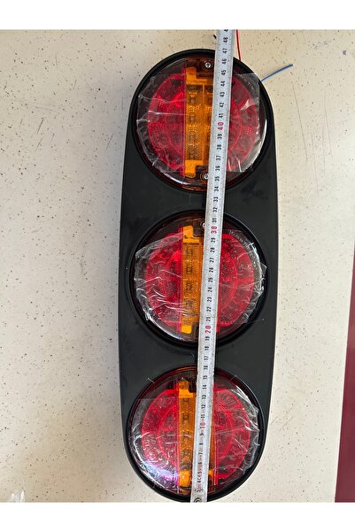KIR OTOMOTİV 3 fonskyonlu trio stop lamba park fren sinyal 12.24 volt