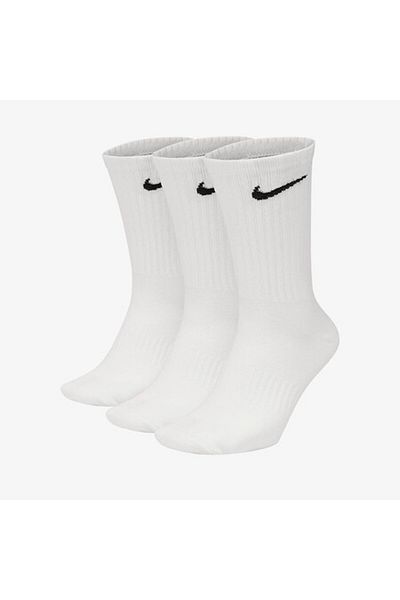 Nike Set 3 pairs men's sports socks, Nike, Cotton/Polyester/Elastane, White, 38-42EU