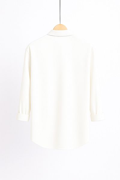 YNGMENCLASS Fine Textured Owersized Linen Shirt
