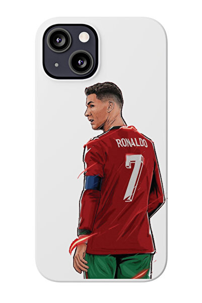 izzytech غطاء هاتف سيليكون متوافق مع آيفون 17 إير بتصميم رونالدو