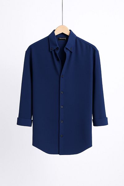 YNGMENCLASS Fine Textured Owersized Linen Shirt