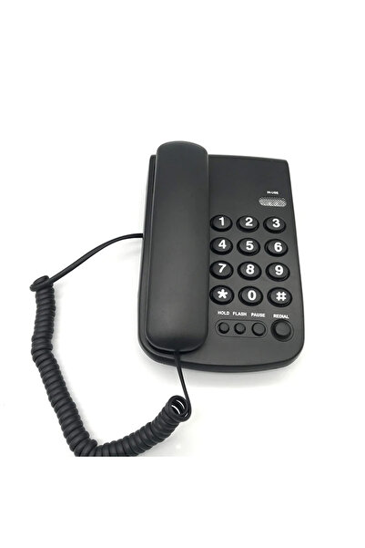 Poro Online Telefon fix cu fir PORO , Functie Ringer, Iluminare LED, Redial, Flash