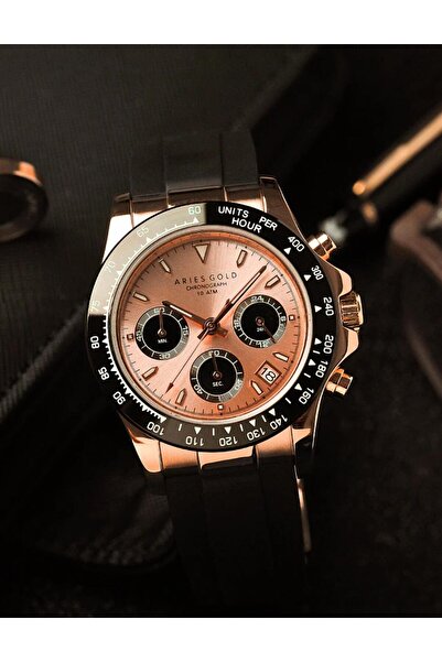 Aries Gold G 7024A Rgbk-Rgbk Men's Wristwatch