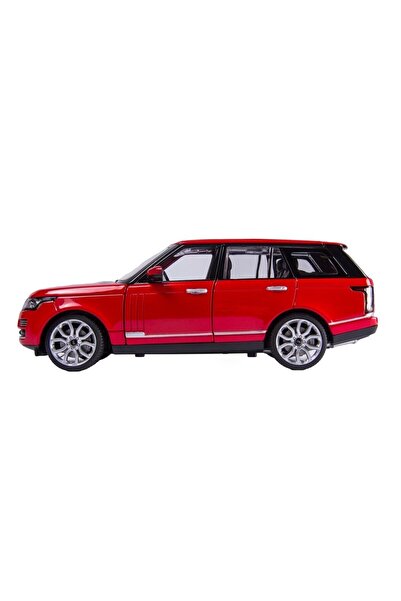 Rastar Červené kovové auto Range Rover v mierke 1:24