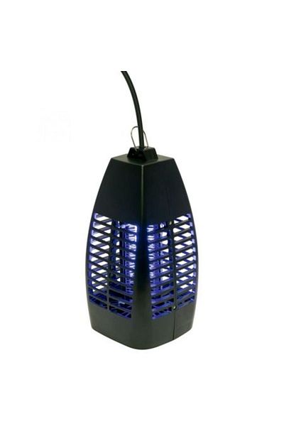 KlaussTech Capcană electrică pentru insecte, putere 4 W, rază de acțiune 20 m², tub de lumină UV-A, protecție IP 20