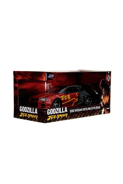 Simba ΜΕΤΑΛΛΙΚΟ ΑΥΤΟΚΙΝΗΤΟ JADA GODZILLA NISSAN SKYLINE GTR ΚΛΙΜΑΚΑ 1 ΕΩΣ 24