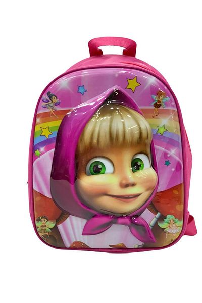glowfit Masha 5D Embossed Nursery Kindergarten Backpack