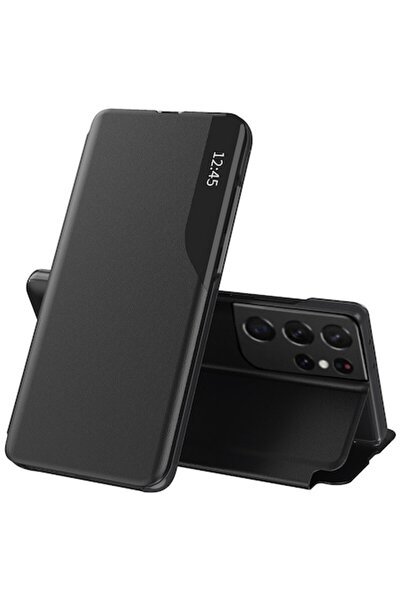 Dali Husă de protecție compatibilă cu Samsung Galaxy S21 Ultra, eFold, piele,...