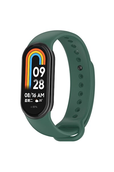 Dali Fitness Band Strap Compatible with Xiaomi Mi Band 8/Mi Band 8 NFC, Dark ...