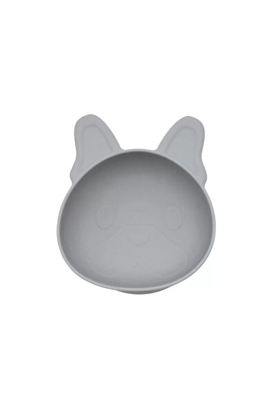 Melii Σετ 2 μπολ σιλικόνης με βεντούζα, μοντέλο Bulldog