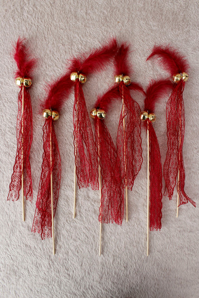 Mortex Bordo Nedime Gelin Kına Çubuk Tefi Zili 10'lu Düğün Sünnet Kına Gecesi...