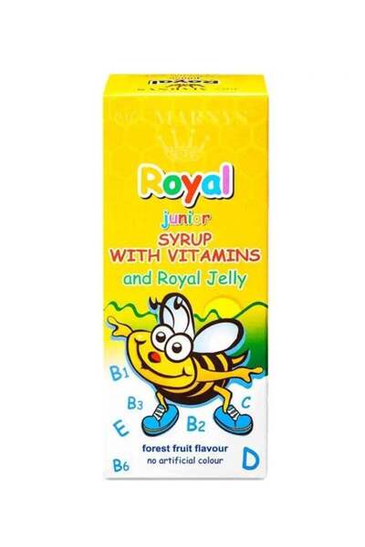 Marnys ROYAL JUNIOR SYRUP WITH VITAMINS AND ROYAL JELLY 125 ML