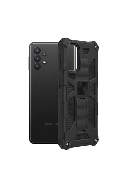 dalip Protective Case Compatible with Samsung Galaxy A32 5G, Blazor Series, Magnetic Stand Support, TPU, B